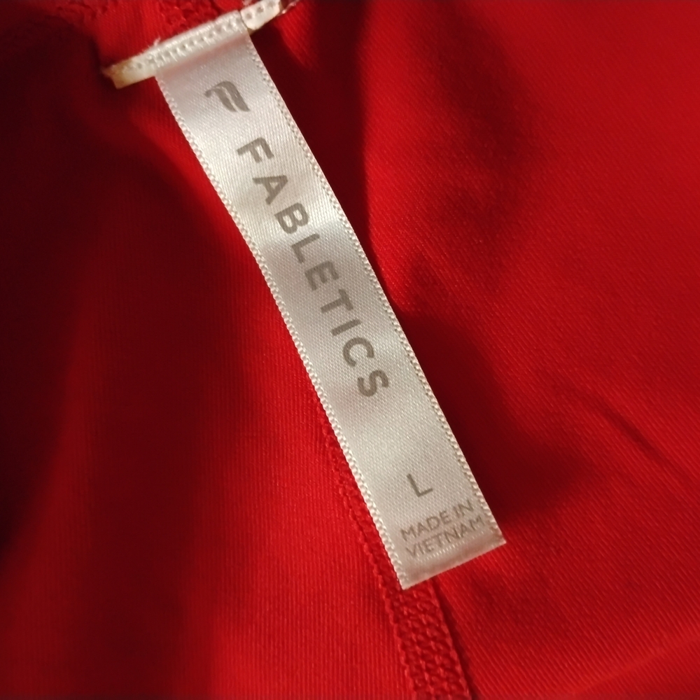 Fabletics Bold Red Activewear - image 4